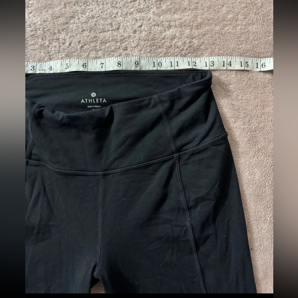 Athleta Leggings Womens Black Mid Rise Size‎ Medium - Picture 6 of 9